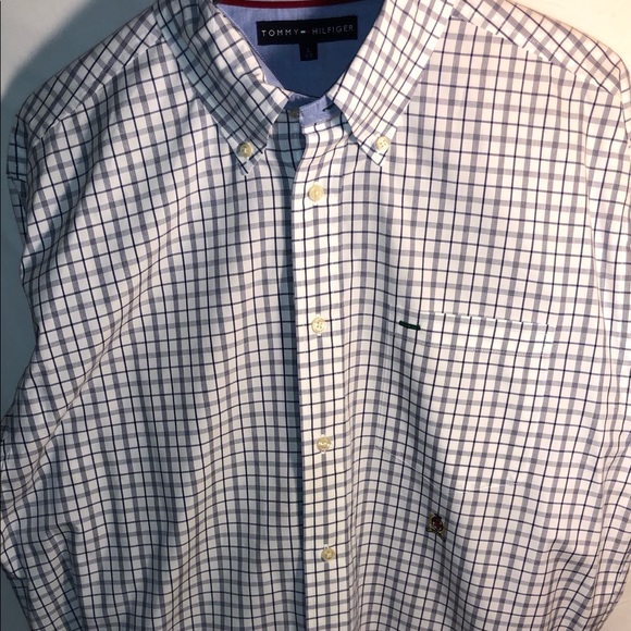 Tommy Hilfiger Button Down Dress Shirt. Vintage. - Picture 2 of 4